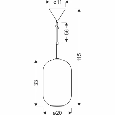 Závěsné moderní osvětlení CRESTO - 1xE27, 40W, bílé / zlaté