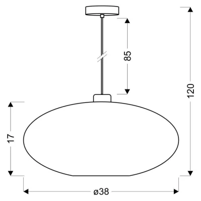 Designové závěsné osvětlení CRISTY - 1xE27, 60W, chromované / fialové