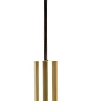 Závěsné moderní osvětlení DALLAS 1 - 1xE27, 40W, zlaté