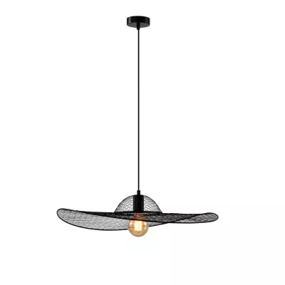 Závěsné designové osvětlení DECO - 1xE27, 40W, černé