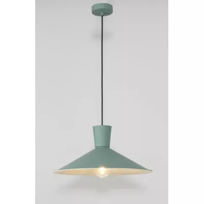 Kovové závěsné osvětlení ELISTA - 1xE27, 60W, zelené