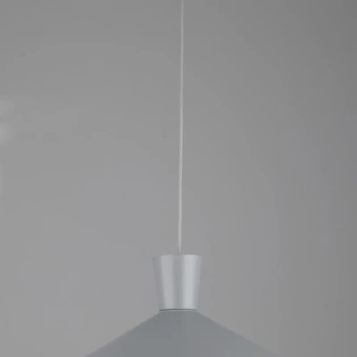 Kovové závěsné osvětlení ELISTA - 1xE27, 60W, šedé