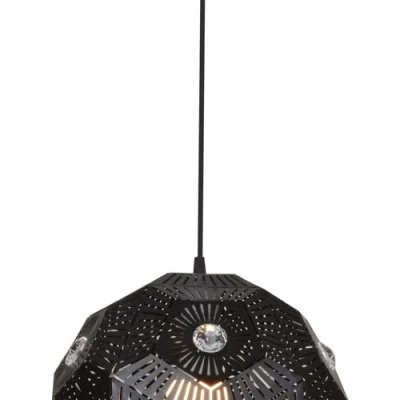 Závěsné designové osvětlení EUPHORIA - 1xE27, 40W, černé