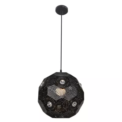 Závěsné designové osvětlení EUPHORIA - 1xE27, 40W, černé