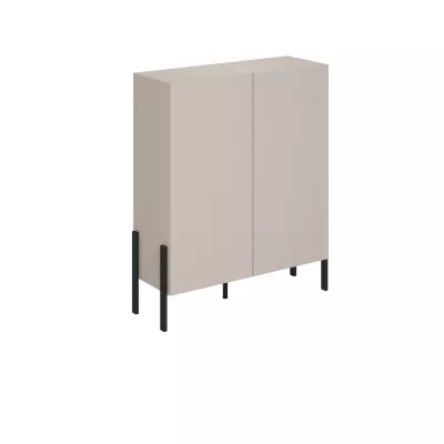 Vysoká komoda s dvířky ADIS - kašmír