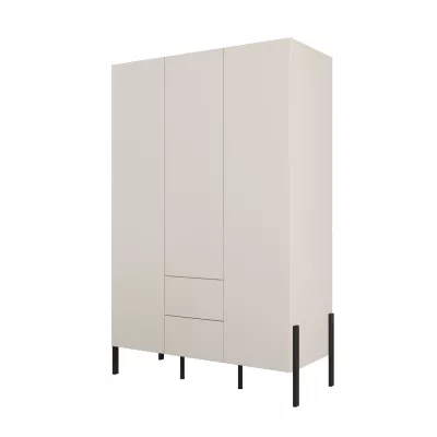 Vysoká šatní skříň 139 cm ADIS S - kašmír
