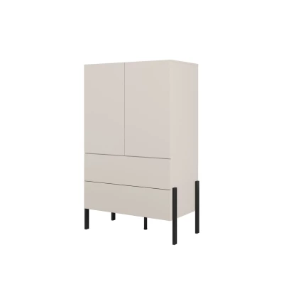 Nízká policová skříň 94 cm se šuplíky ADIS S - kašmír