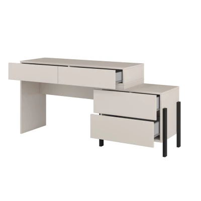 Psací stůl se šuplíky ADIS S - kašmír