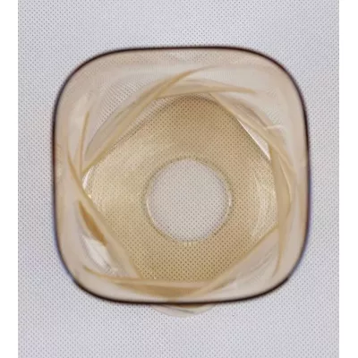 Závěsné moderní osvětlení FELIS - 3xE27, 60W, černé / jantarové sklo