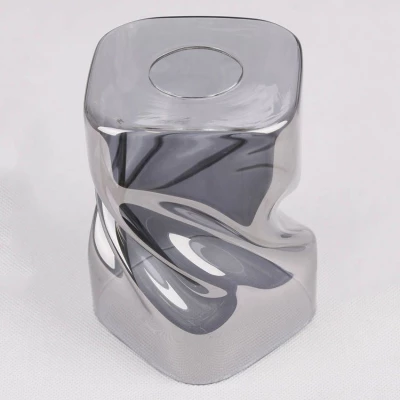 Moderní závěsné osvětlení FELIS - 1xE27, 60W, černé / kouřové sklo