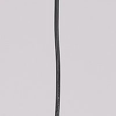 Moderní závěsné osvětlení FELIS - 1xE27, 60W, černé / kouřové sklo