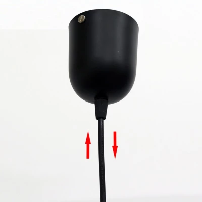 Moderní závěsné osvětlení FELIS - 1xE27, 60W, černé / kouřové sklo