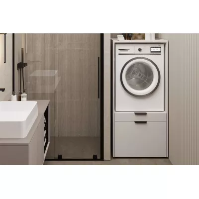 Koupelnová skříňka na pračku BRISEIDA - kašmír