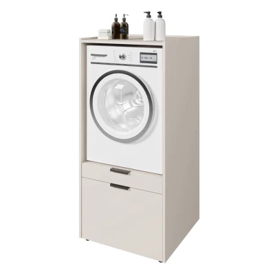 Koupelnová skříňka na pračku BRISEIDA - kašmír