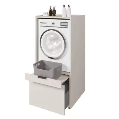 Koupelnová skříňka na pračku BRISEIDA - kašmír