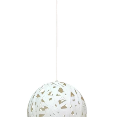 Moderní závěsné osvětlení FRIDA - 1xE27, 60W, bílé