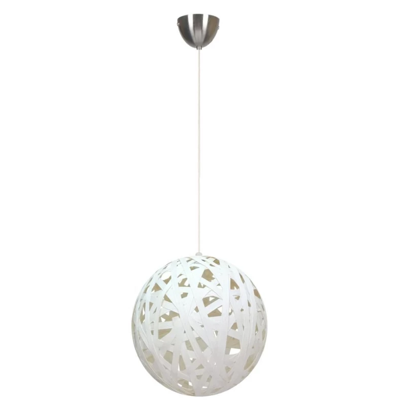 Moderní závěsné osvětlení FRIDA - 1xE27, 60W, bílé