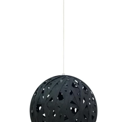 Moderní závěsné osvětlení FRIDA - 1xE27, 60W, černé