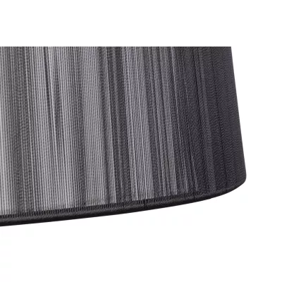 Závěsné moderní svítidlo GILLENIA - 1xE27, 60W, chromované / černé