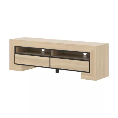 TV stolek DASI - dub / černý