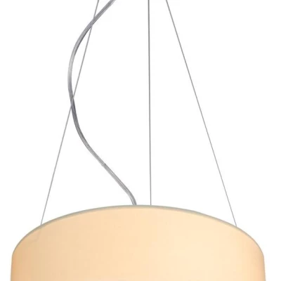 Závěsné moderní osvětlení GLOVEN - 3xE27, 40W, 40cm, kulaté, krémové