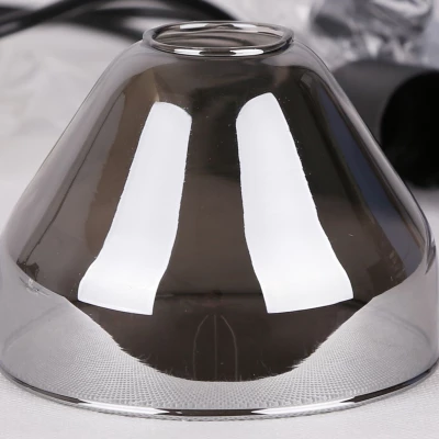 Moderní závěsné osvětlení GREGORY - 1xE14, 40W, černé / mosazné