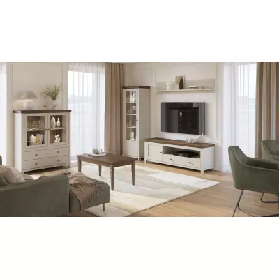 Závěsná police EROL - béžová