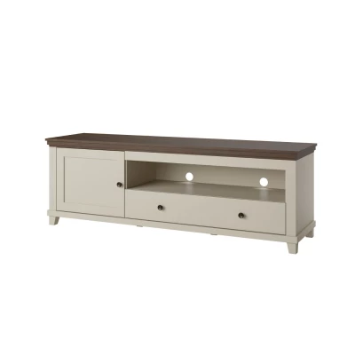 Televizní stolek EROL - béžový / dub dunin