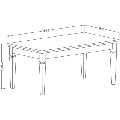 Konferenční stolek EROL - dub dunin