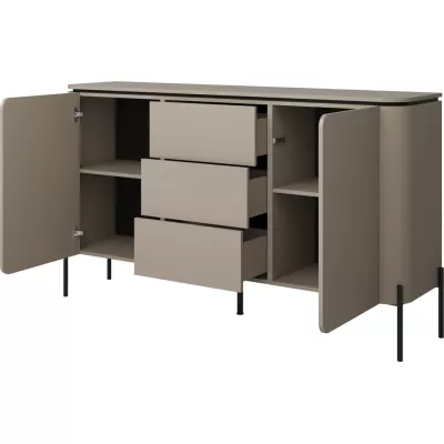 Kombinovaná komoda CARINE - béžová