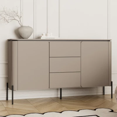 Kombinovaná komoda CARINE - béžová