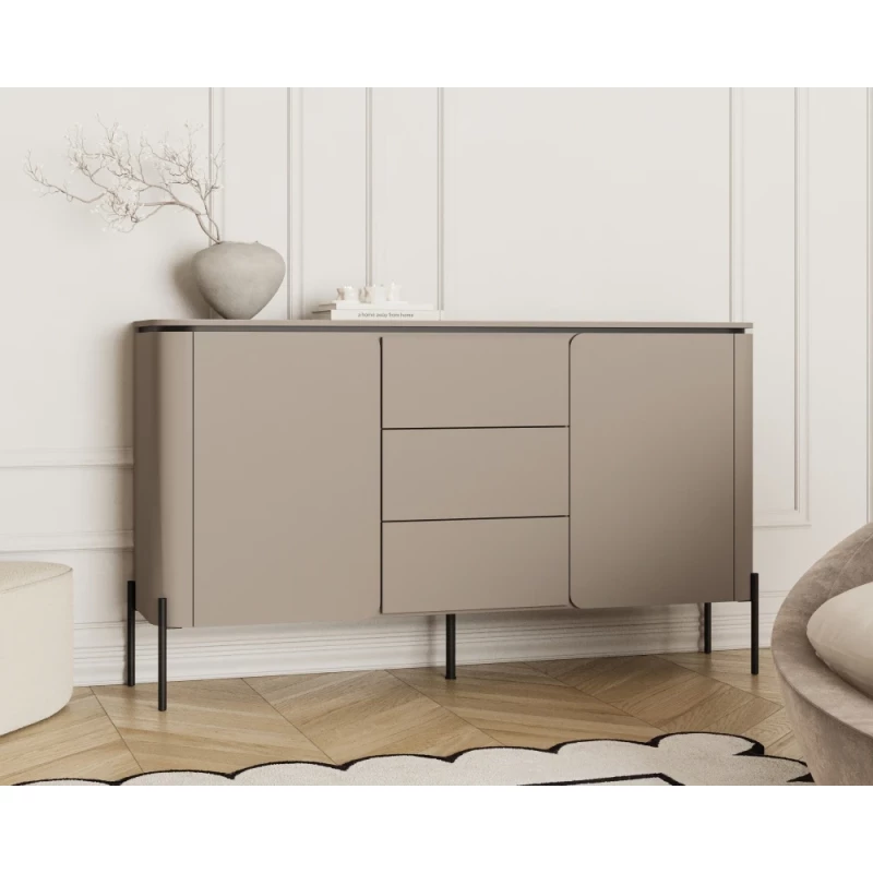 Kombinovaná komoda CARINE - béžová