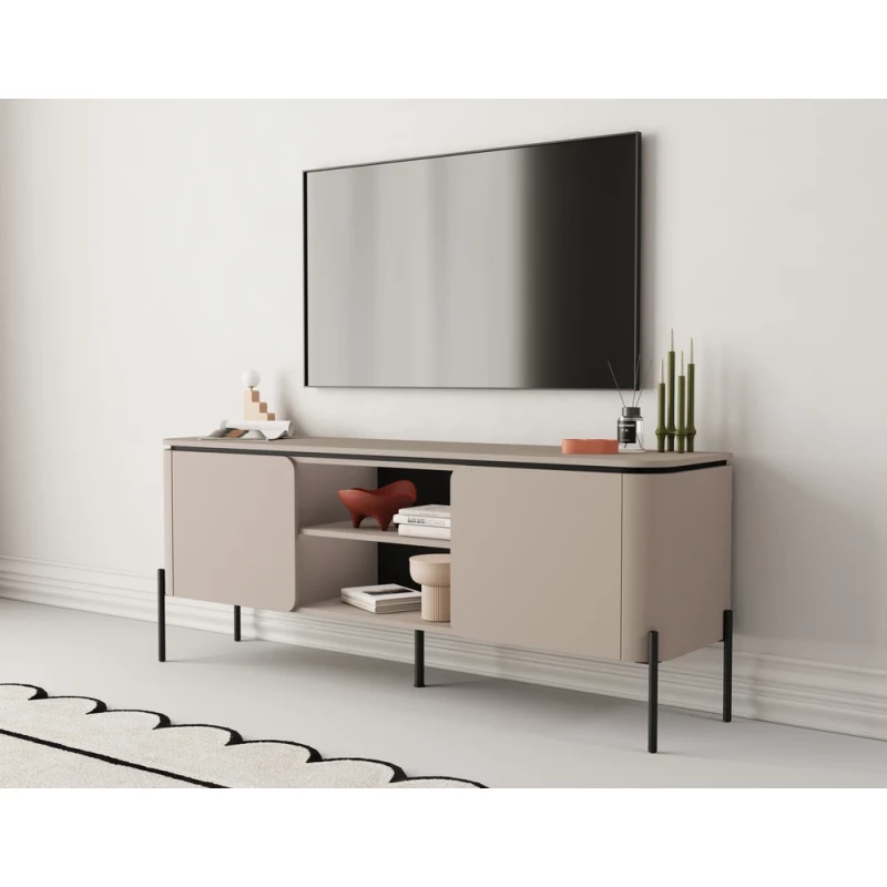 Televizní stolek CARINE - béžový