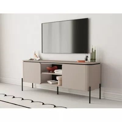 Televizní stolek CARINE - béžový