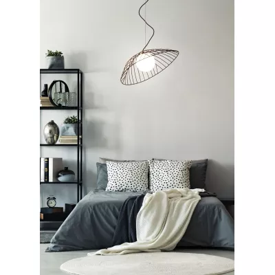 Závěsné designové osvětlení INAGI - 1xG9, 28W, černé