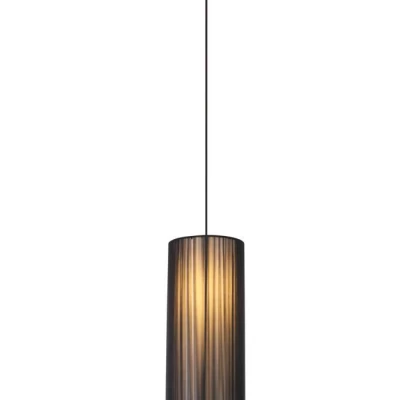 Závěsné kulaté osvětlení KIOTO - 1xE27, 40W, 18cm, černé