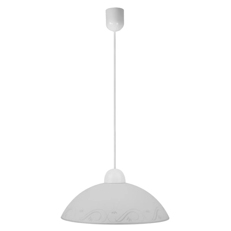 Moderní závěsné osvětlení LANCER - 1xE27, 60W, bílé