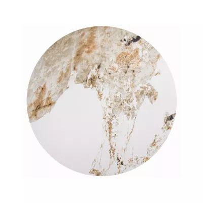 Designový konferenční stolek AKSIL - bílý / černý