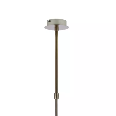 Závěsné bodové svítidlo LENTINI - 8xG9, 40W, patina / jantarové