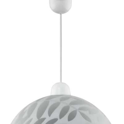 Moderní závěsné osvětlení LETYCJA - 1xE27, 60W, bílé