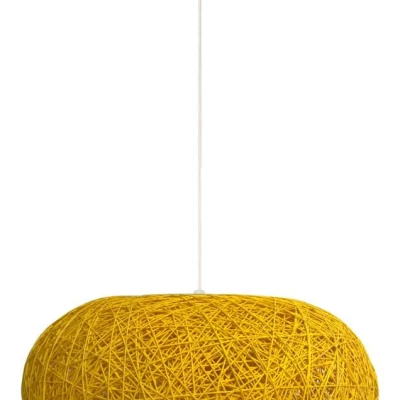 Závěsné osvětlení LIVIO - 1xE27, 60W, krémové