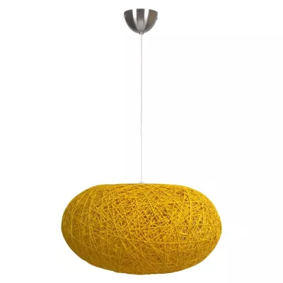 Závěsné osvětlení LIVIO - 1xE27, 60W, krémové