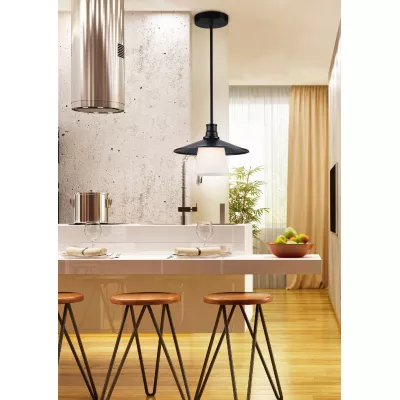 Závěsné loftové osvětlení LOFT - 1xE27, 60W, černé