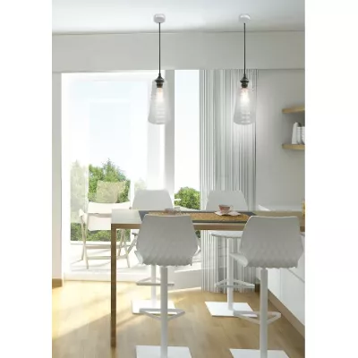 Závěsné retro osvětlení MANILA - 1xE27, 60W, čiré