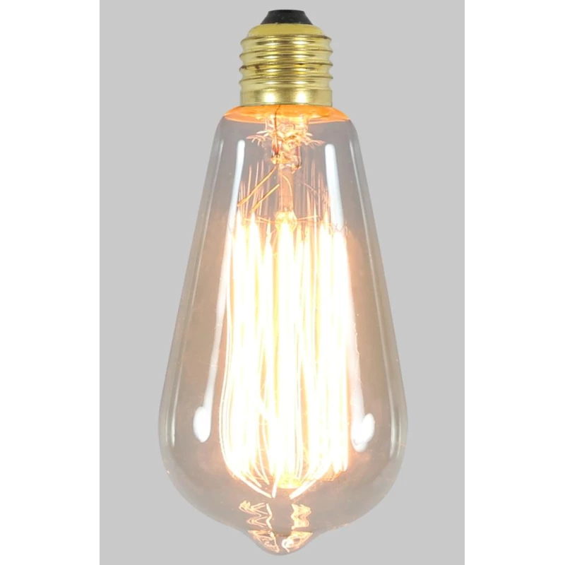 Filamentová LED vintage žárovka EDISON - E27, ST64, 60W, 2800K (teplá bílá)