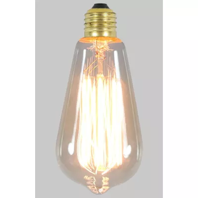 Filamentová LED vintage žárovka EDISON - E27, ST64, 60W, 2800K (teplá bílá)
