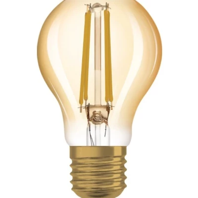Vintage filamentová LED žárovka - E27, A63, 7,5W, 2500K (teplá bílá)