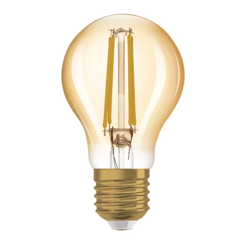 Vintage filamentová LED žárovka - E27, A63, 7,5W, 2500K (teplá bílá)