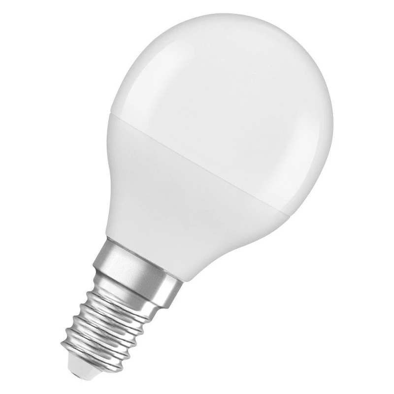 LED žárovka - E14, P45, 5,5W, 4000K (neutrální bílá)