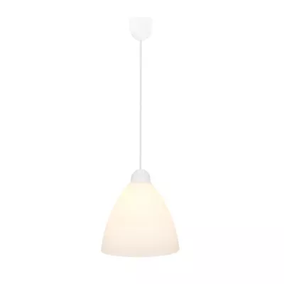 Závěsné moderní svítidlo MENTI - 1xE27, 60W, bílé